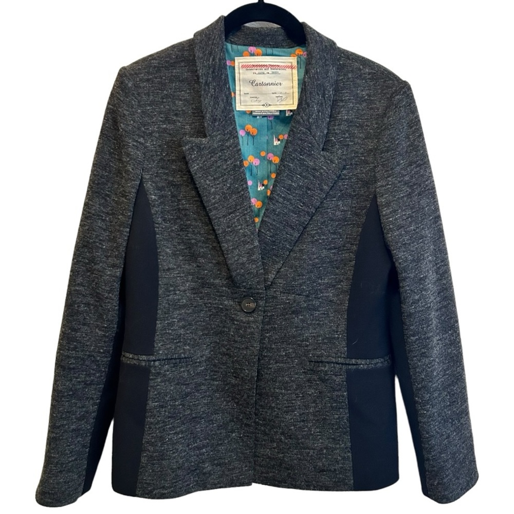 Cartonnier for Anthropologie Grey Blazer Small
